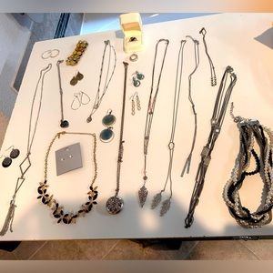 Assorted costume jewelry